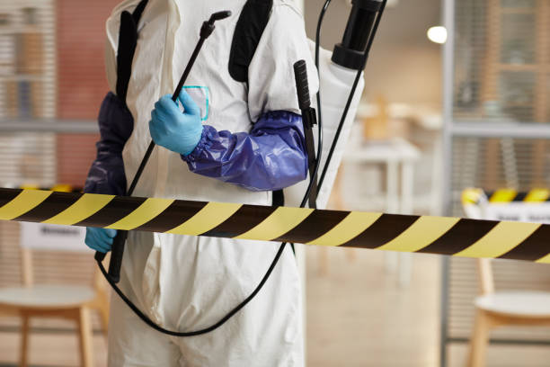 Professional Infectious Disease Decontamination technician working in Oxford, IN